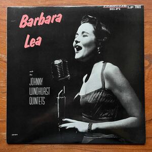 【US盤 OJC LIMITED EDITION PRESTIGE ジャズ・ヴォーカル人気の名盤】BARBARA LEA『S.T.』バーバラ・リー/オジー・ジョンソン/概ね良好盤