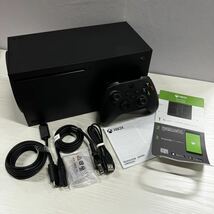 Microsoft マイクロソフト Xbox Series X 4k 120FPS 1TB SSD ワイヤレス コントローラー 本体 家庭用ゲーム機 ブラック グリーン_画像3