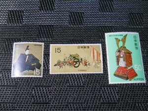 ▲第１次国宝シリーズ切手　第４集　鎌倉時代（1968.9.2発行）
