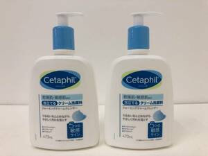 【２本セット】Cetaphil セタフィル フォーミングクリームクレンザー 473mL 泡洗顔
