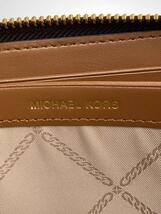 MICHAEL KORS◆長財布/レザー/BRW/総柄/レディース/34H1GT9E8B_画像3