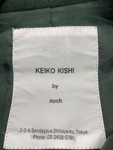 KEIKO KISHI by nosh/袖切替/チャイナシャツ/ウール/KHK_画像3