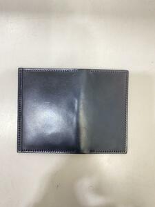 ash land leather/カードケース/レザー/BLK/メンズ