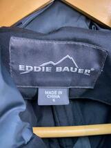 EDDIE BAUER◆ダウンジャケット/S/ナイロン/BLK/EB600 FILL POWER_画像3