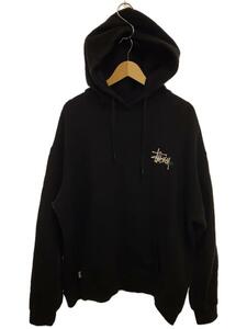 STUSSY◆パーカー/XL/コットン/BLK