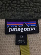 patagonia◆フリースベスト/XS/ポリエステル/GRN/23048FA17_画像3