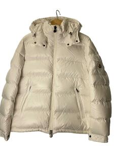 MONCLER◆ダウンジャケット/3/ナイロン/WHT/無地/I20911A53600