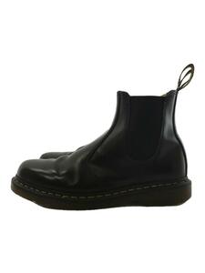 Dr.Martens◆サイドゴアブーツ/UK8/BLK/レザー/2976/スムースレザー