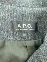 A.P.C.◆コート/XS/ウール/グレー/24196-1-23481_画像3