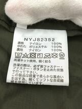 THE NORTH FACE◆タグ付/マイクロゼファーカーディガン/中綿ジャケット/140cm/ナイロン/カーキ/NYJ82352_画像4