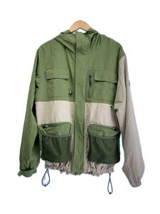 HUF◆ジャケット/HUF TACKLE LIGHT WEIGHT JACKET/M/ポリエステル/GRN/JK00336