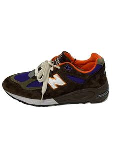 NEW BALANCE◆M990/ブラウン/27.5cm/BRW