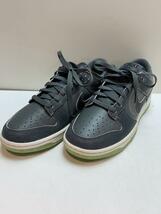 NIKE◆DUNK LOW RETRO PRM_ダンク ロー レトロ プレミアム/26cm/GRY_画像2