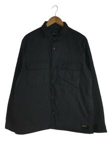 Carhartt◆FRESNO SHIRT JAC/ジャケット/M/ナイロン/BLK/無地/I032211