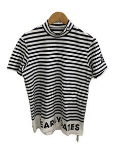 PEARLY GATES◆Tシャツ/5/コットン/ホワイト/ボーダー/053-1167305/パーリーゲイツ
