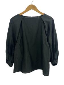 DES PRES*7 minute sleeve blouse /36/ cotton /GRN