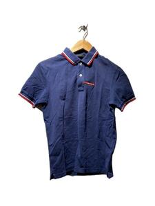 PRADA ◆ Polo Shirt/S/Cotton/Navy/SJJ887 R122 322