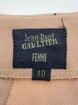 Jean Paul Gaultier◆セットアップ/42/ナイロン/CML/無地/ジャンポールゴルチェ_画像4