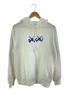 sacai◆パーカー/3/コットン/WHT/21-0286S