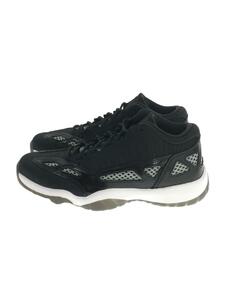 NIKE◆AIR JORDAN 11 RETRO LOW IE_エア ジョーダン 11 レトロ LOW IE/26cm/ブラ