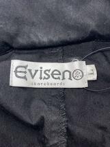 Evisen skateboards◆ナイロンジャケット/-/ポリエステル/BLK/無地_画像3