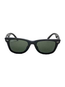 Ray-Ban◆サングラス/プラスチック/BLK/GRN/メンズ/RB-2140-F