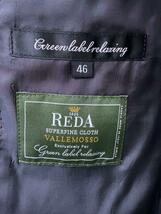 UNITED ARROWS green label relaxing◆スーツ/46/ウール/GRY/無地/3121-161-1423/REDA/セットアップ_画像3