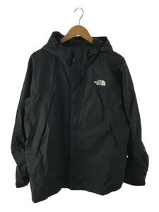 THE NORTH FACE◆SCOOP JACKET_スクープジャケット/XL/ナイロン/BLK