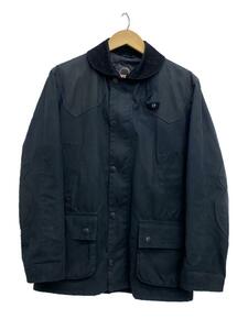 Barbour◆JACK SPADE/ダブルネーム/ジャケット/XS/コットン/BLK/ライナー有/ライナーキルティング