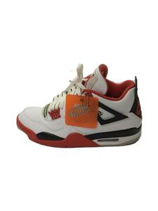 NIKE◆AIR JORDAN 4 RETRO OG_エアジョーダン 4 レトロ OG/27cm/WHT