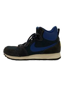 NIKE◆MD RUNNER 2 MID PREM/エムディーランナー2ミッドプレミアム/ネイビー/844864-440/