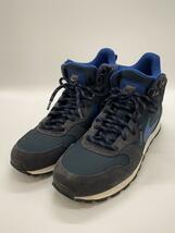 NIKE◆MD RUNNER 2 MID PREM/エムディーランナー2ミッドプレミアム/ネイビー/844864-440/_画像2