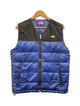 THE NORTH FACE PURPLE LABEL◆ダウンベスト/L/ナイロン/BLU/ND2551N_画像1