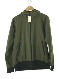 THE NORTH FACE◆REVERSIBLE TECH AIR HOODIE_リバーシブルテックエアーフーディ/M/ナイロン/KHK