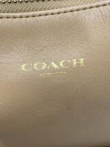 COACH◆ショルダーバッグ/レザー/BEG/22381_画像5