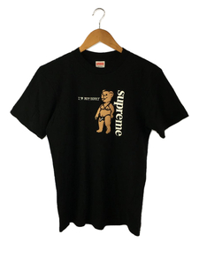 Supreme◆21SS/NOT SORRY TEE/Tシャツ/S/コットン/BLK