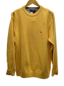 TOMMY HILFIGER◆セーター(厚手)/L/コットン/YLW/84963103