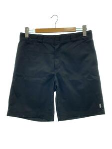 WTAPS◆21SS/UNION/SHORTS/COPO./ショートパンツ/3/コットン/ブラック/211BRDT-PTM04