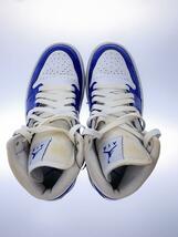 NIKE◆AIR JORDAN 1 MID_エア ジョーダン 1 ミッド/23cm/BLU/ブルー_画像3