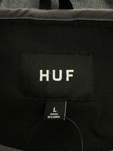 HUF◆マウンテンパーカ/L/ナイロン/BLK/無地/JK80015FA23_画像3