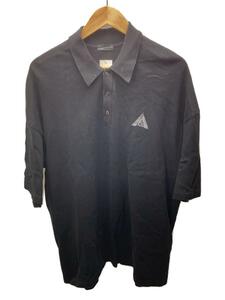 LAD MUSICIAN◆ラッドミュージシャン/Super Big Polo Shirt/-/コットン/BLK/2320-707