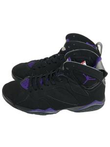 NIKE◆AIR JORDAN 7 RETRO/エアジョーダンレトロ/ブラック/304775-053/27cm/BLK