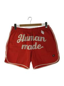 HUMAN MADE◆ショートパンツ/XL/コットン/RED