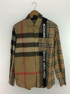 BURBERRY LONDON◆長袖シャツ/XS/コットン/BEG/チェック/8033101