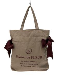 Maison de FLEUR◆トートバッグ/ポリエステル