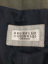 BRUNELLO CUCINELLI◆ジレベスト/50/コットン/GRN_画像3