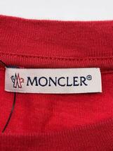 MONCLER◆Tシャツ/-/コットン/RED/D209U8039850 8391Q/HIROSHI FUJIWARA_画像3