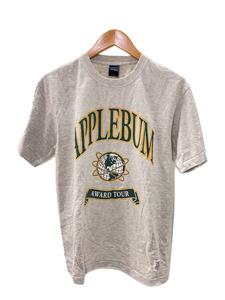 APPLEBUM◆Tシャツ/L/コットン/GRY