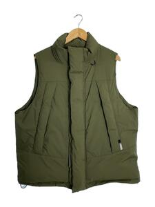 DAIWA PIER39◆21AW/GORE-TEX INFINIUM FIELD DOWN VEST/ダウンベスト/M/ナイロン/KHK