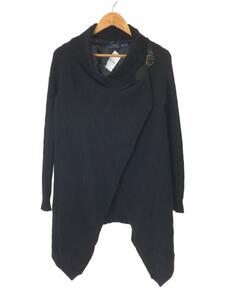 POLO RALPH LAUREN◆カーディガン(厚手)/XS/ウール/BLK